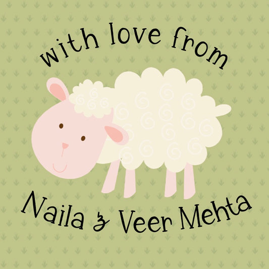 Gift Label - Little Lamb