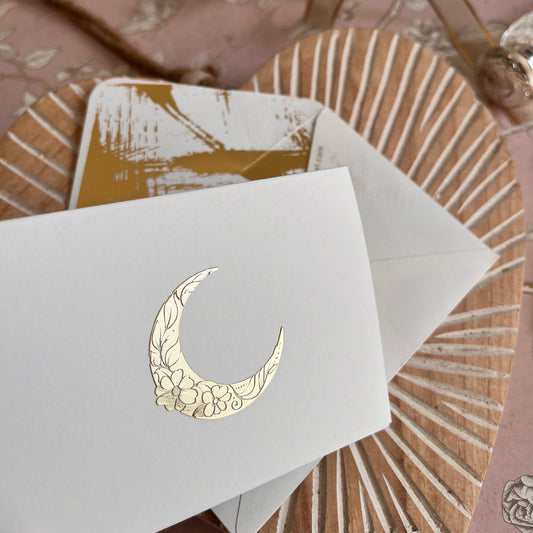 Lunar - Personalised Fold Card