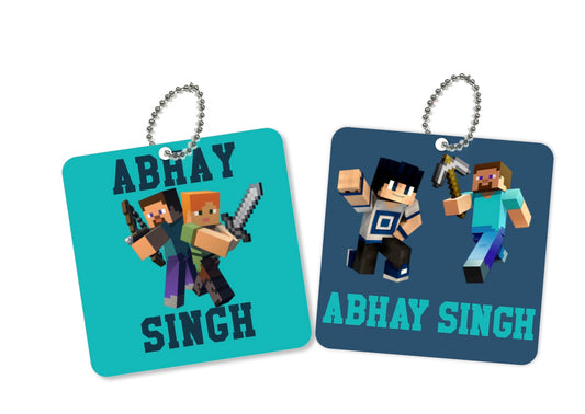 Bag Tags - Minecraft