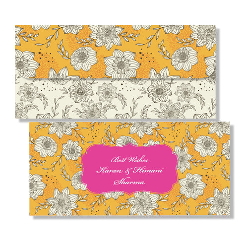 Gift Envelopes - Mustard Fields