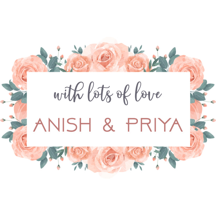 Gift Label - Rose Bouquets