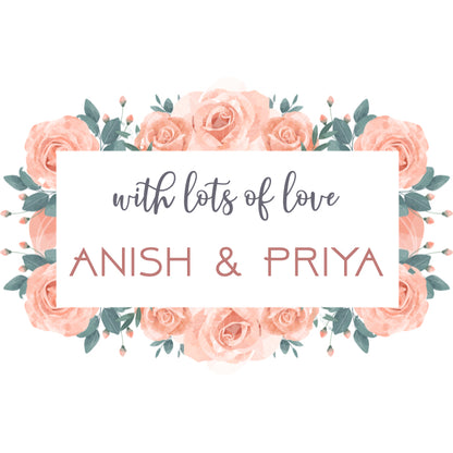 Gift Label - Rose Bouquets