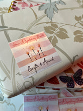 personalsied diwali wishes gift label prink stripes with sparklers
