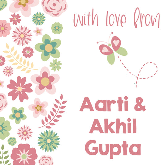 Gift Label - Spring