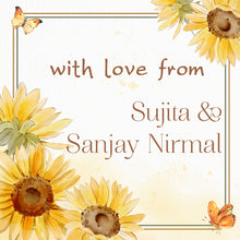 Gift Label - Sunflowers