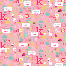 Personalised Wrapping Paper - Alphabet Soup