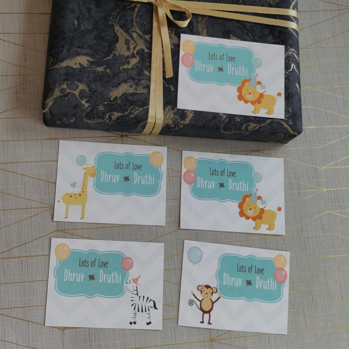 Gift Cards - Animal Party