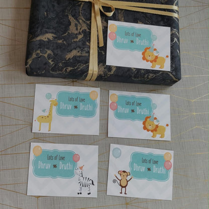 Gift Cards - Animal Party