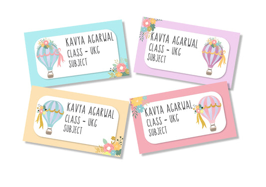 Personalised School Book Labels - Dreamscape