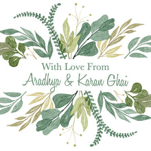 Gift Label - Foilage