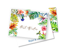 Personalised Folded Card - Forest Flame