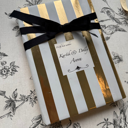gift label simple design