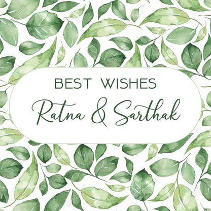 Gift Label - Green Vines