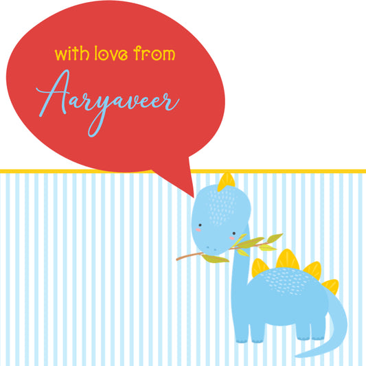 Gift Label - Roar