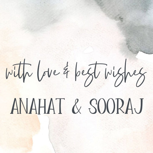 Gift Label - Watercolour