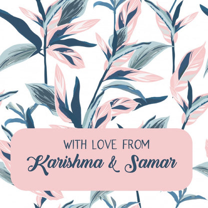 Gift Label - Pastel Tropics
