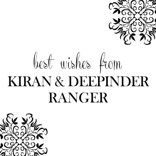 Double Motif simple font design for gift labels