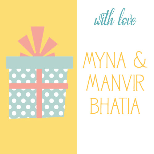 Gift Label - Gift with love