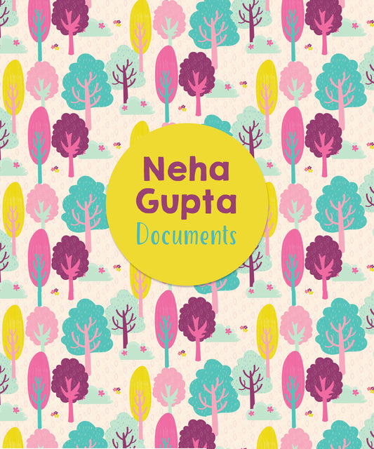 Personalised Folders - Forest Flush