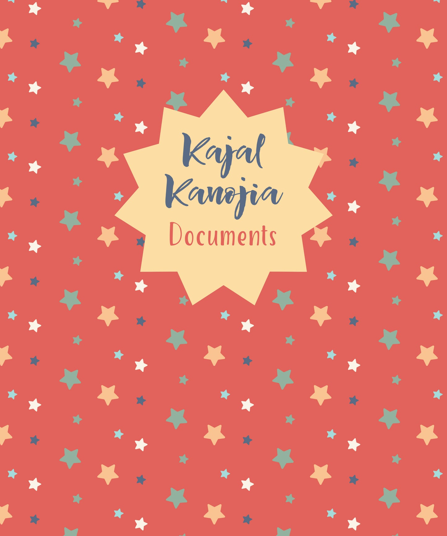 Personalised Folders - Star Shine