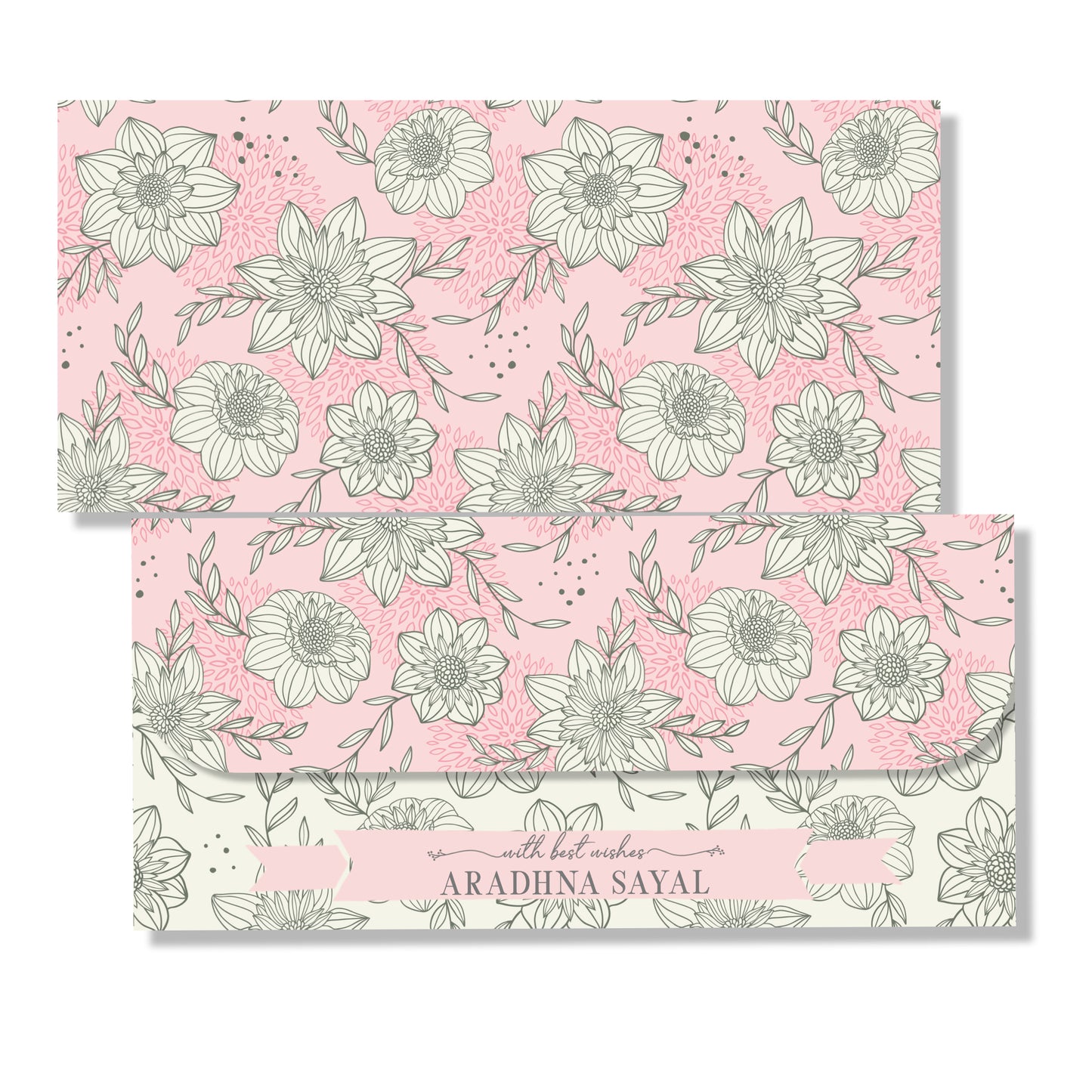 Gift Envelopes - Roses & Cream
