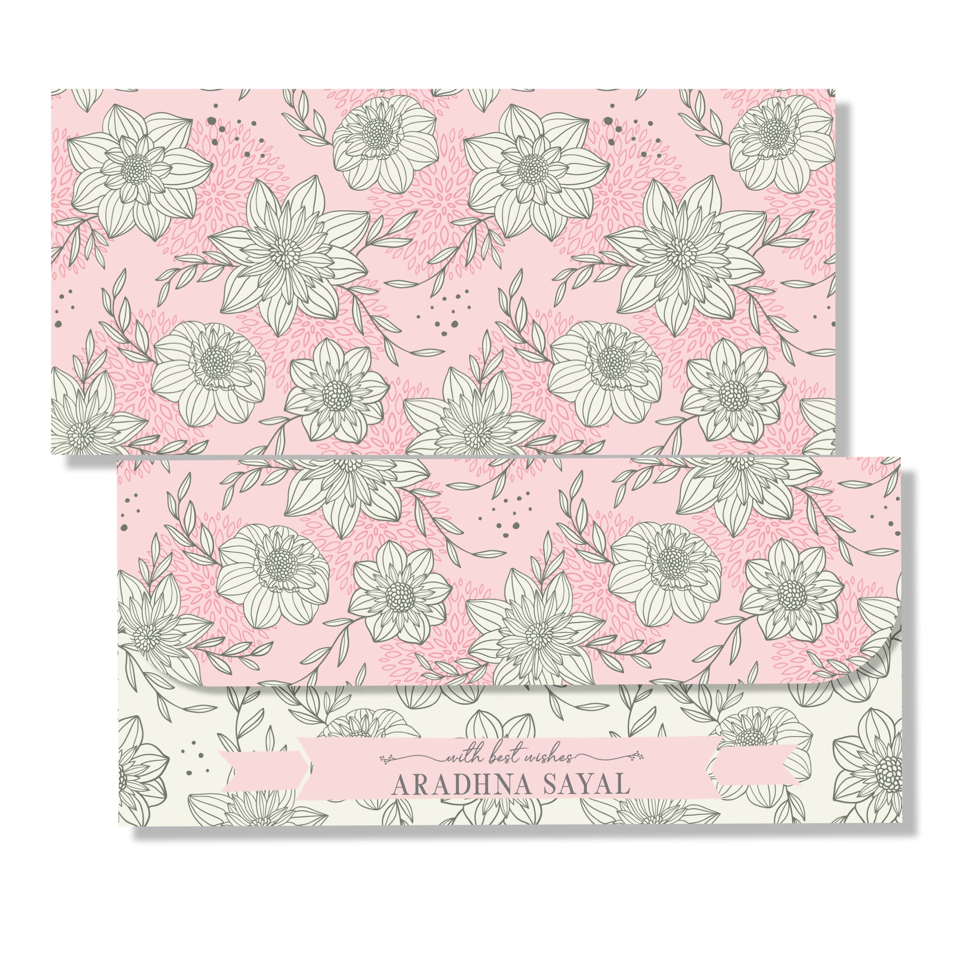 Gift Envelopes - Roses & Cream