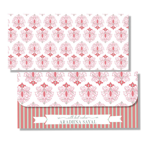 Gift Envelopes - Damask