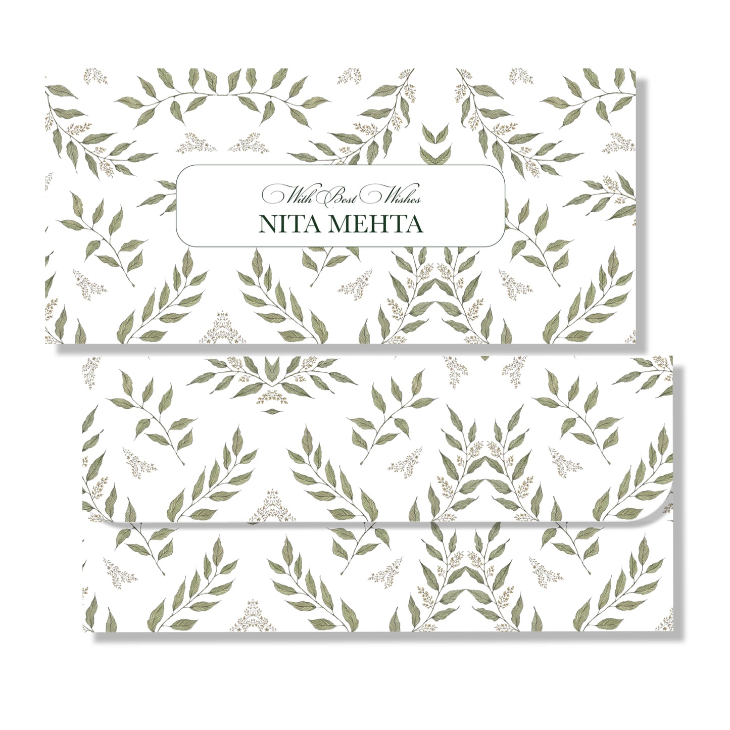 Gift Envelopes - Green Fern