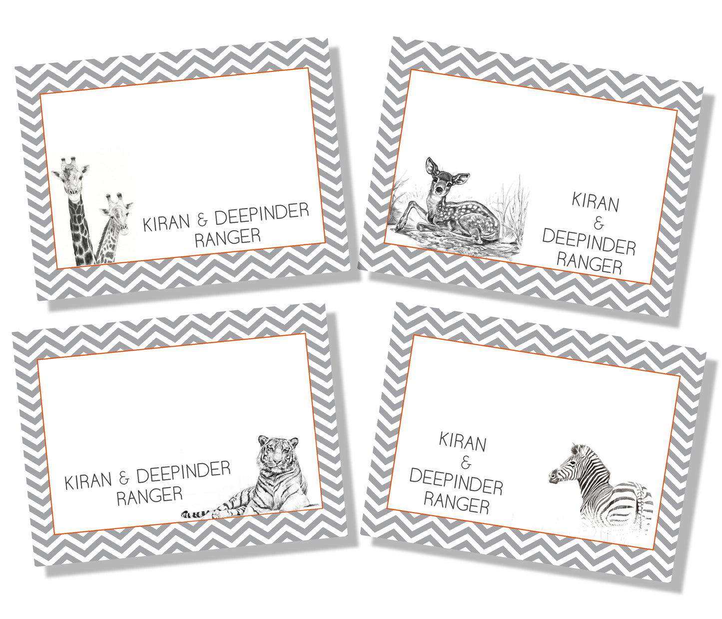 Gift Cards - Animal Art