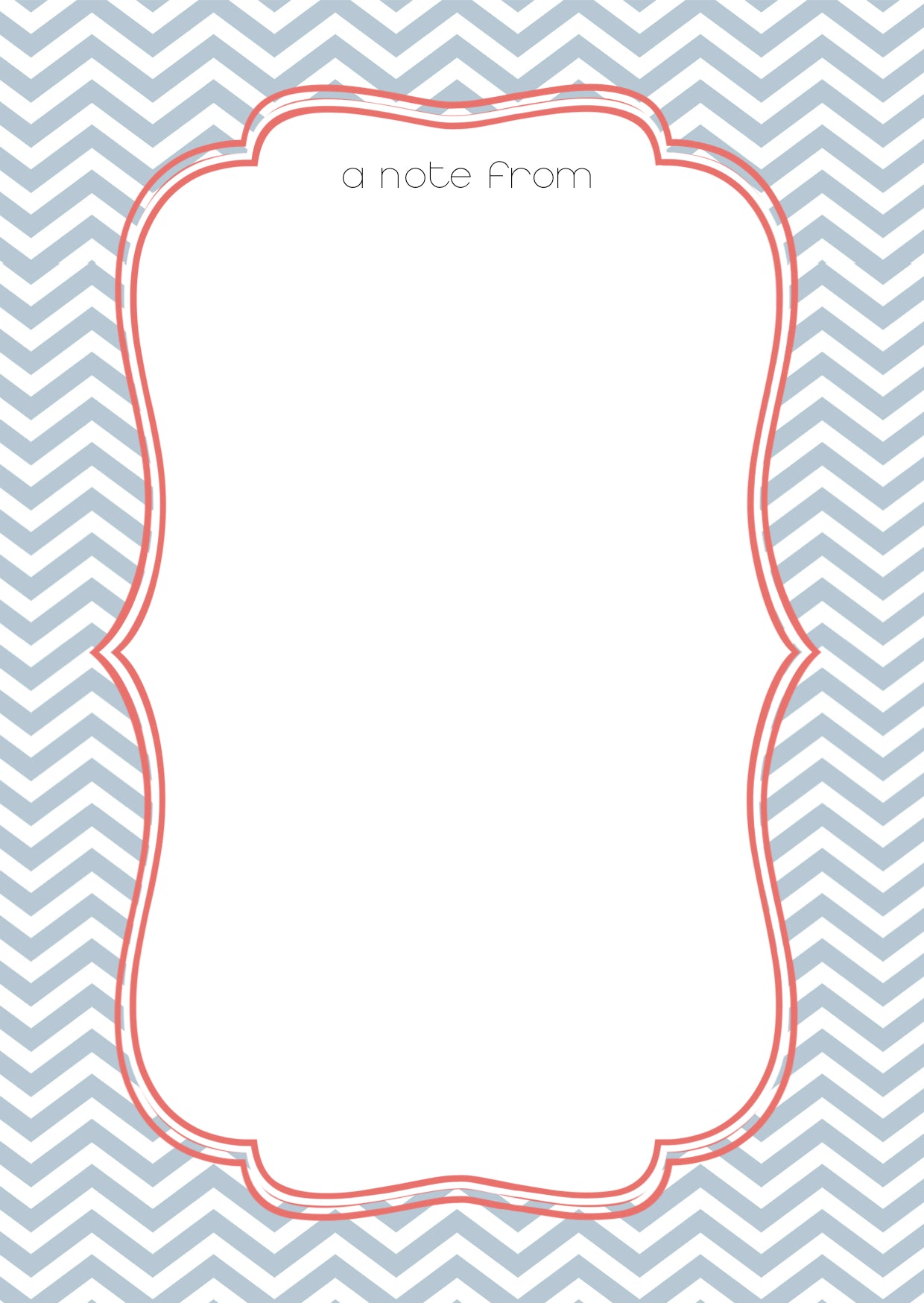 personalised blue trellis design A5 note pad