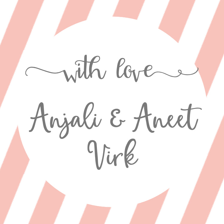 Gift Label - Bold Stripe