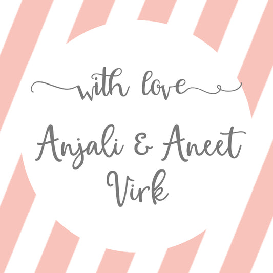 Gift Label - Bold Stripe
