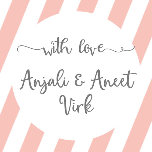Gift Label - Bold Stripe