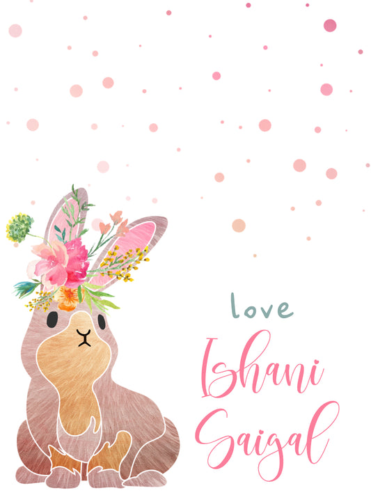 Ribbon Tags - Bunny Love