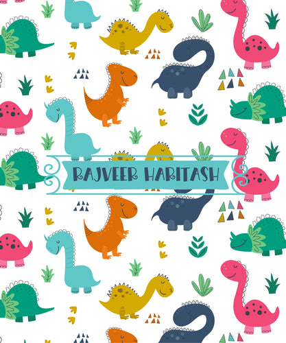 Personalised Folders - Dino-Might