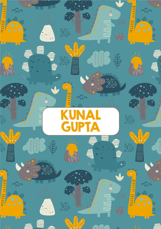 Personalised Note Book - Dino Do