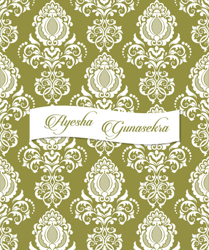 Personalised Folders - Damask