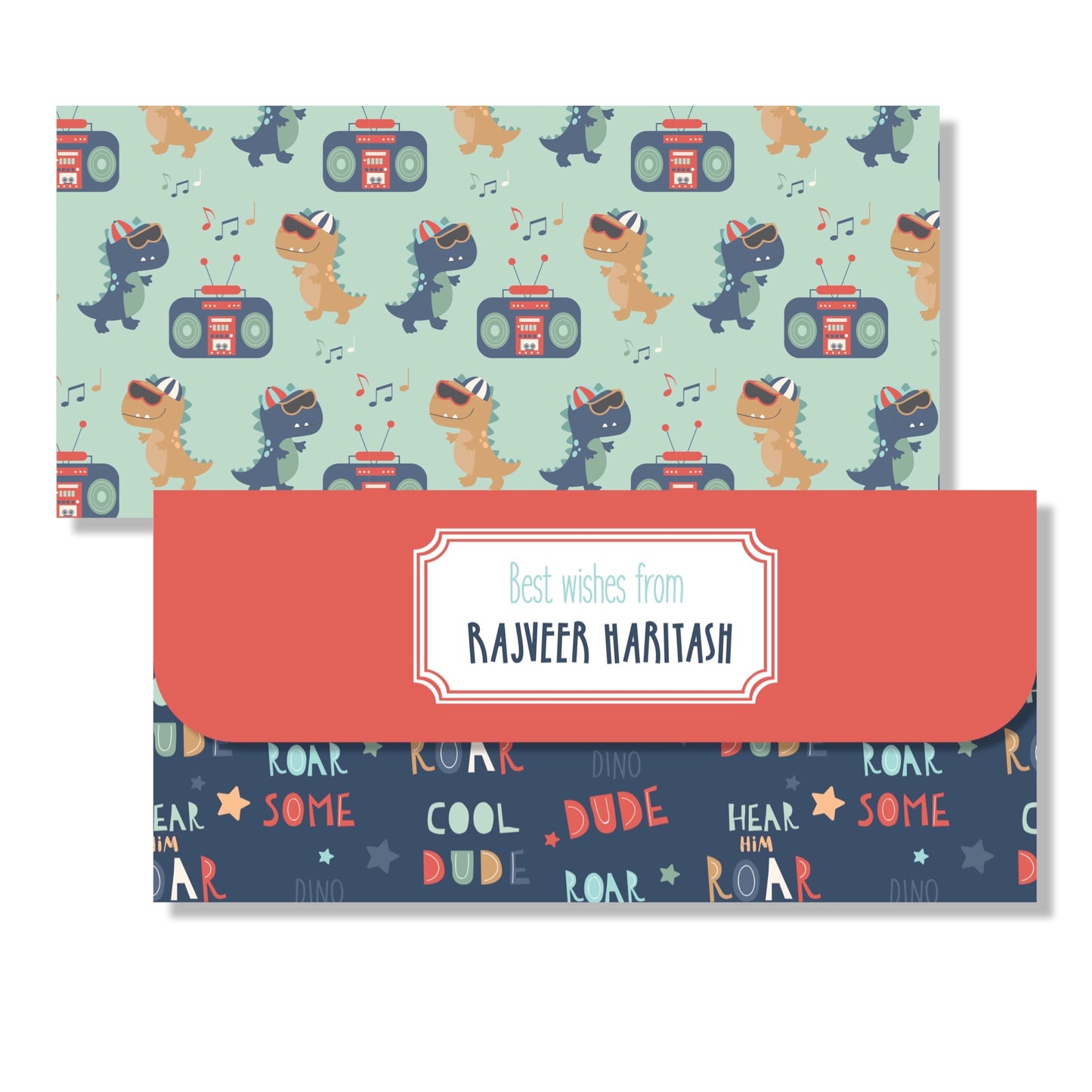Gift Envelopes - Dino Dude