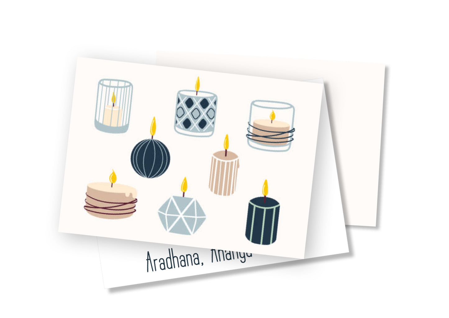 Folded Card - Lit Up