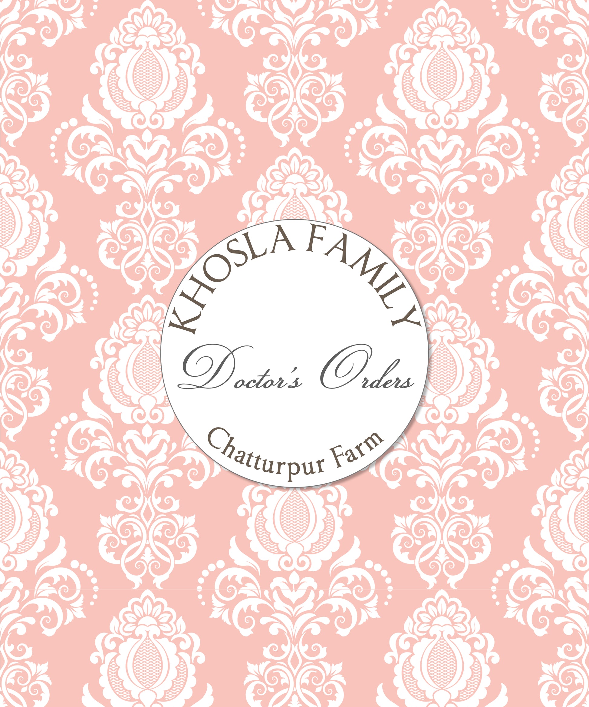 Personalised Folders - Doctors Orders