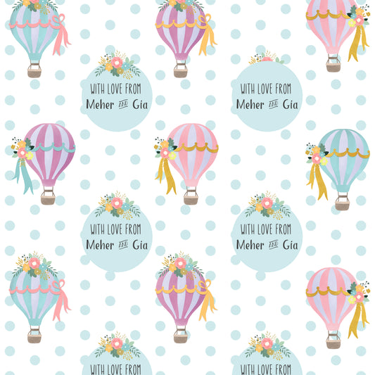 Personalised Wrapping Paper - Dreamscape