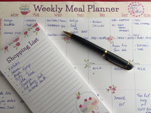 PLANNER SET - Weekly Meal Planner + Shopping List Pad + 6 Fridge Magnets