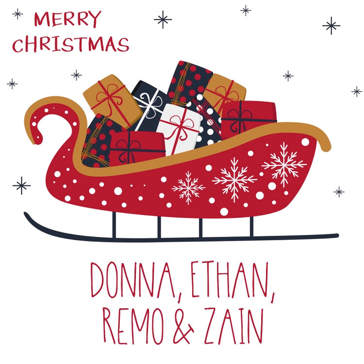 Gift Label - Xmas Party