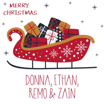 Gift Label - Xmas Party