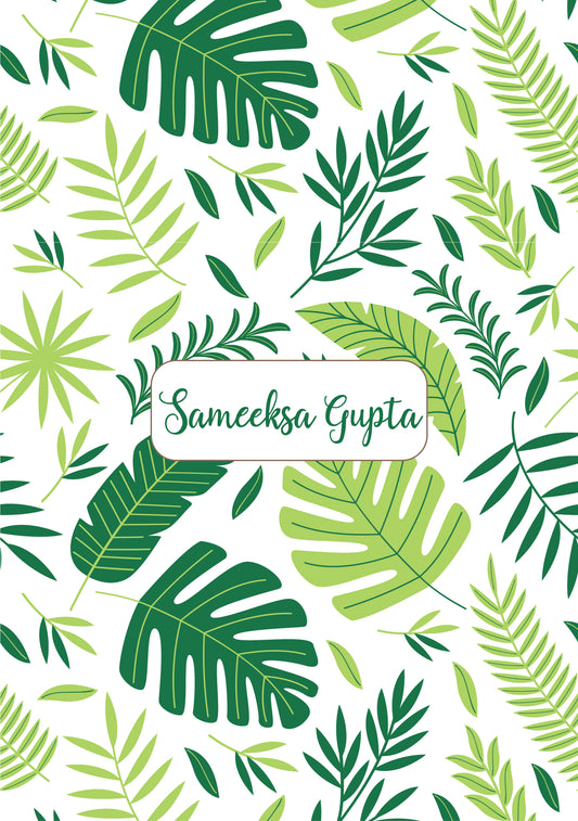 Personalised Note Book - Green Thumb