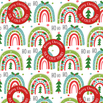 Personalised Wrapping Paper - Ho Ho