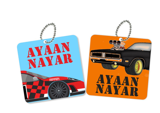 Bag Tags - Hot Wheels