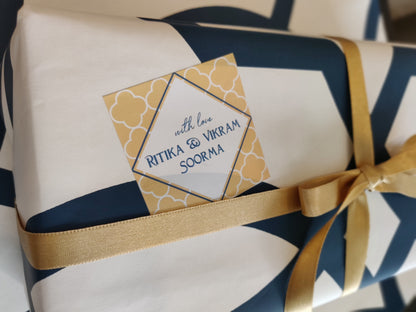 Gift Label - Lattice