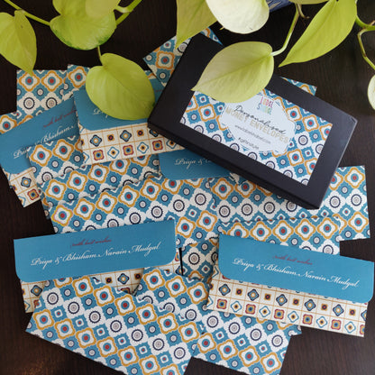 Gift Envelopes - Moroccan Blue