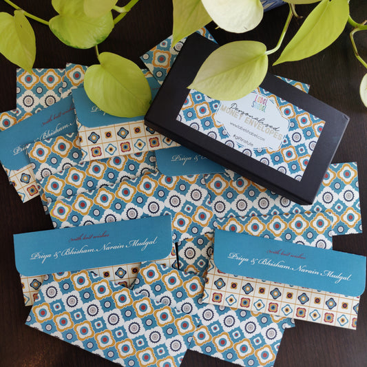 Gift Envelopes - Moroccan Blue
